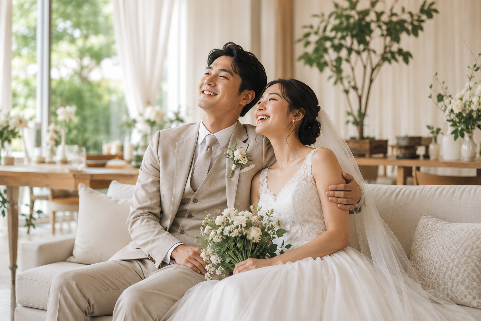 Happy couple